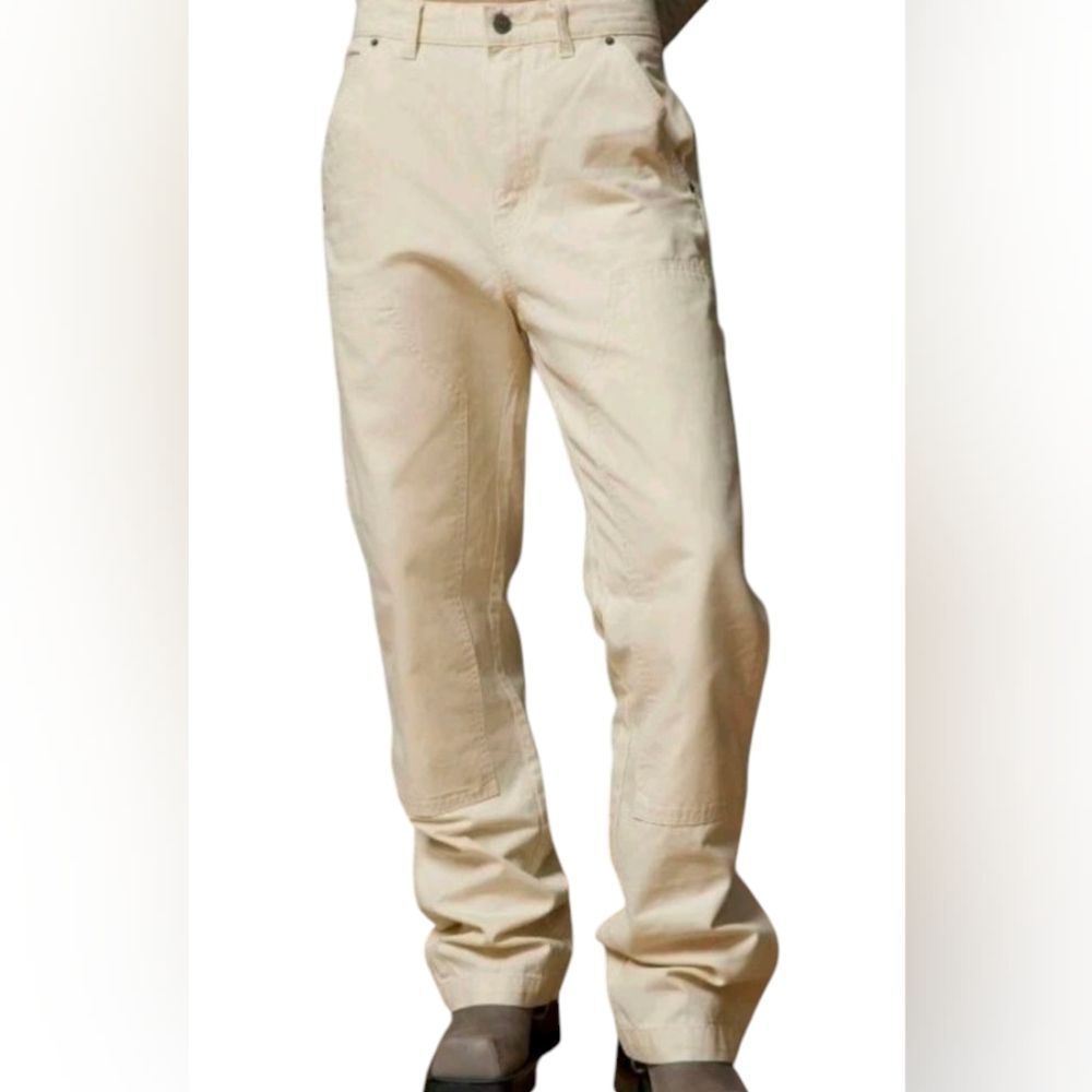 Urban Outfitters BDG Carpenter Jeans Ivory Off White